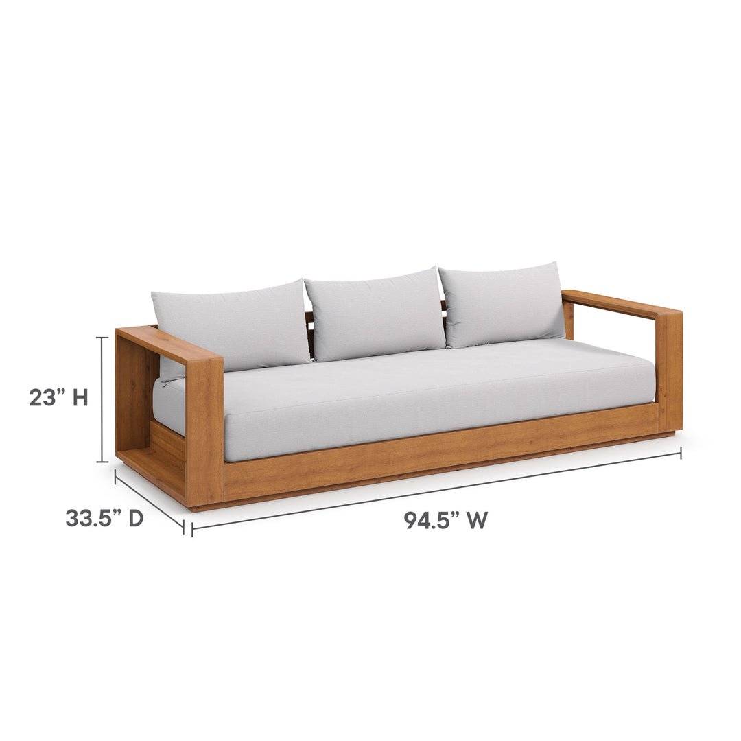 Timberland Oasis Porch Acacia Wood Sofa