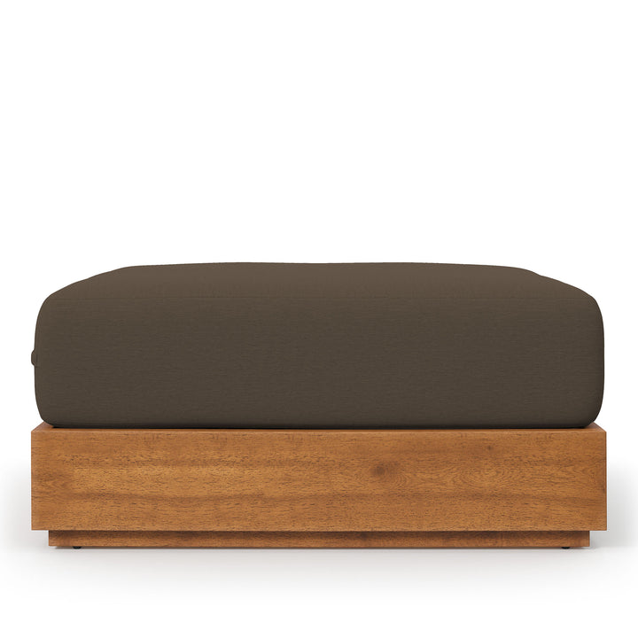 Terrace Oasis Patio Acacia Wood Ottoman