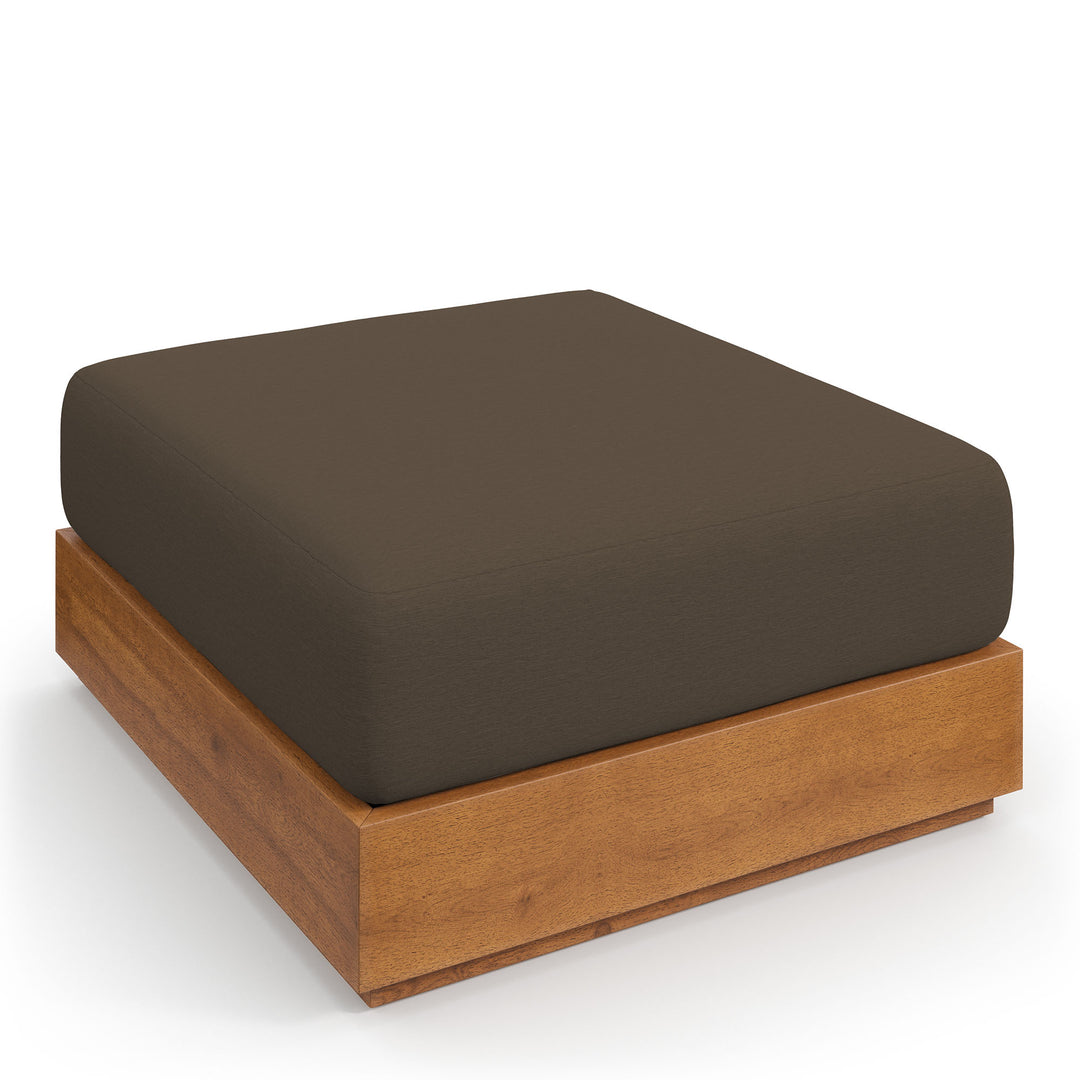 Terrace Oasis Patio Acacia Wood Ottoman