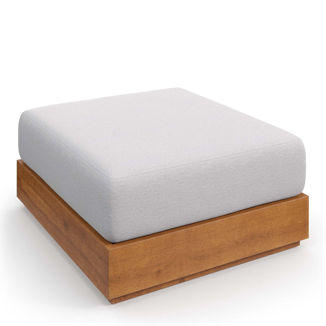 Terrace Oasis Patio Acacia Wood Ottoman