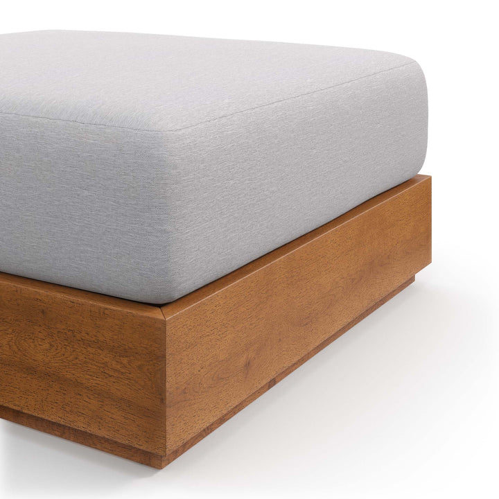 Terrace Oasis Patio Acacia Wood Ottoman