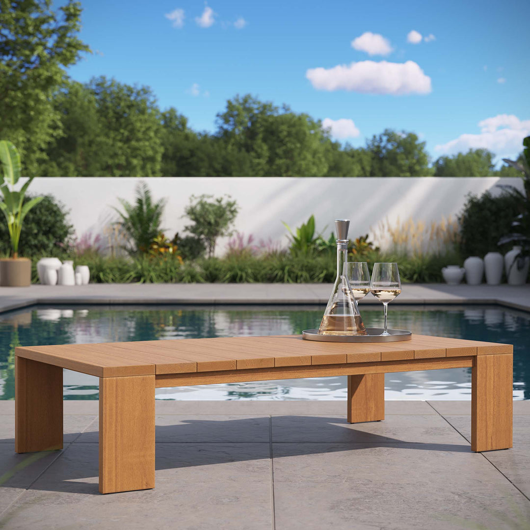 Timberlands Open-air Acacia Wood Coffee Table