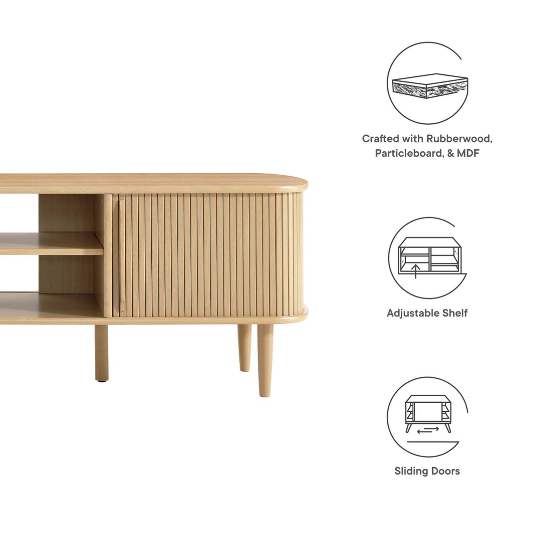 Contour 63" Wood Console