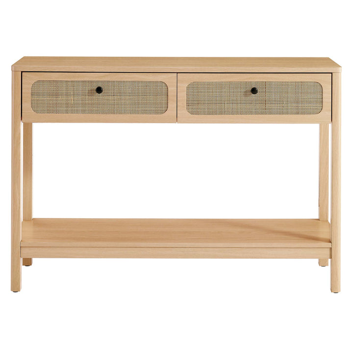 Chantilly Walnut Entrance Console Table