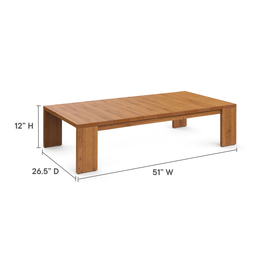 Tahoe 5-Piece Terrace Acacia Wood Ensemble