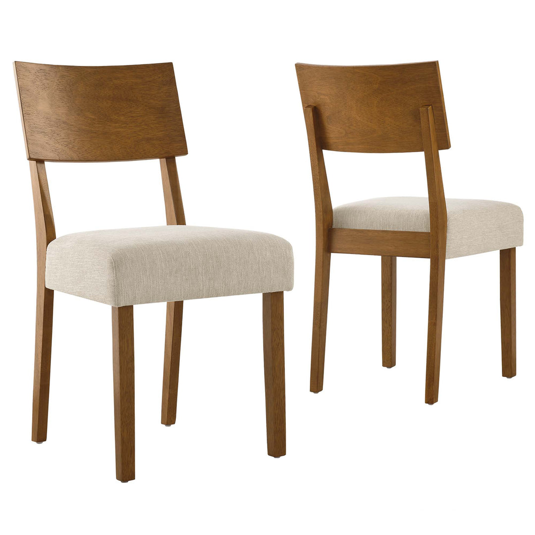 Porter Walnut Dining Side Chairs Set of 2