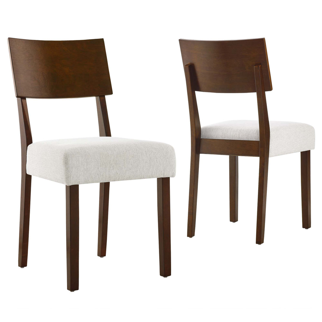 Porter Walnut Dining Side Chairs Set of 2