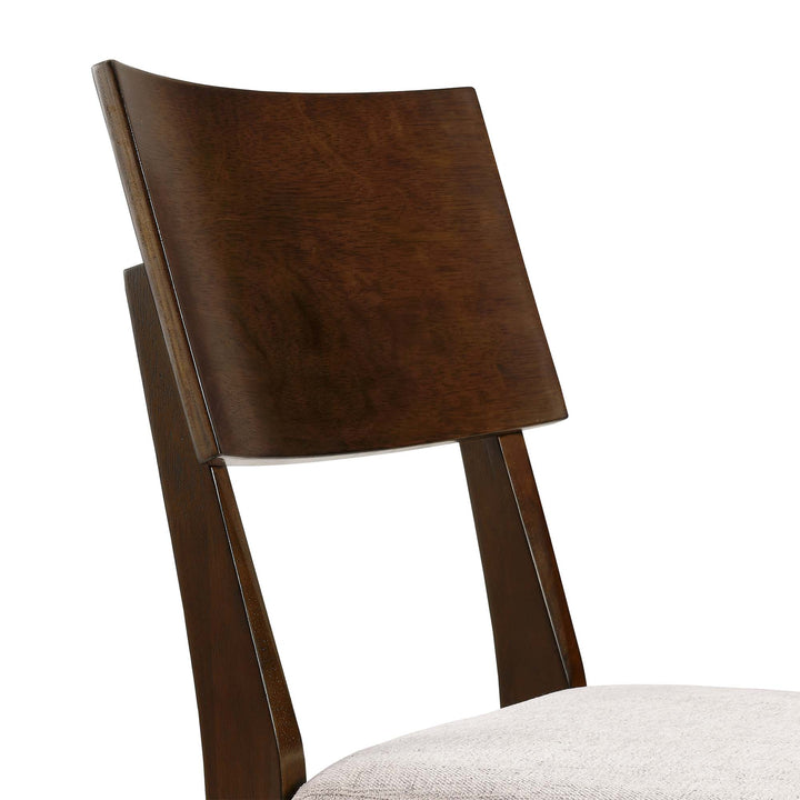 Porter Walnut Dining Side Chairs Set of 2