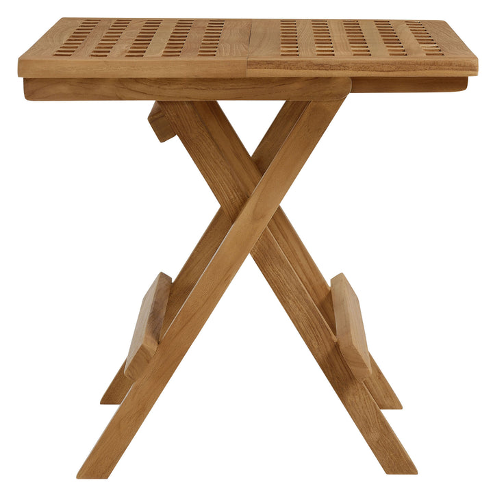 Venice Outdoor Patio Teak Wood Side Table