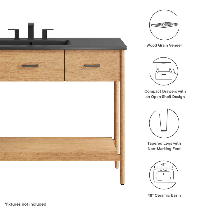 Zenith 48" Single Sink Bathroom Vanity