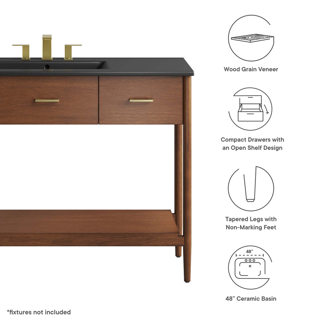 Zenith 48" Single Sink Bathroom Vanity