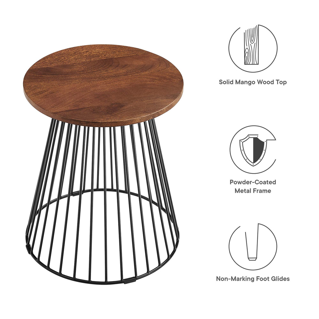 Vertex Rustic Round Table