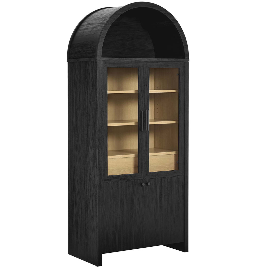 Ellis Arched Tall Display Cabinet