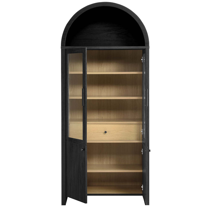 Ellis Arched Tall Display Cabinet