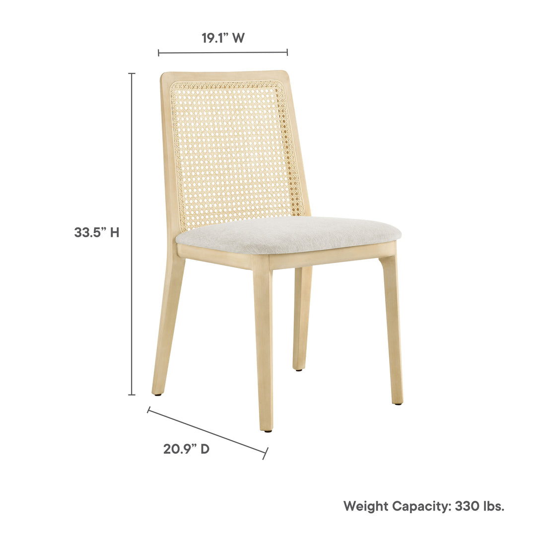 Majesty Wicker and Reclaimed Dining Seat