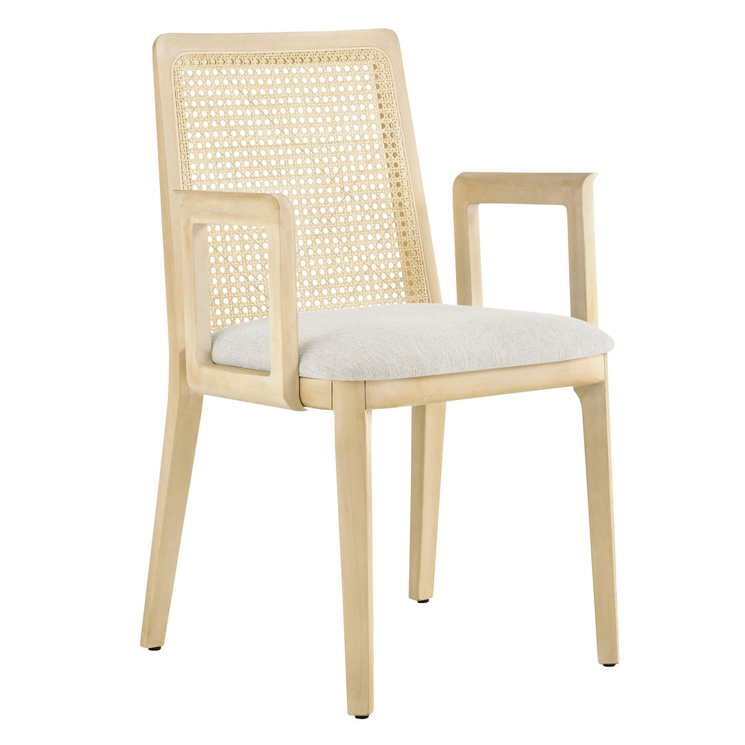 Majesty Woven and Rattan Dining Armchair