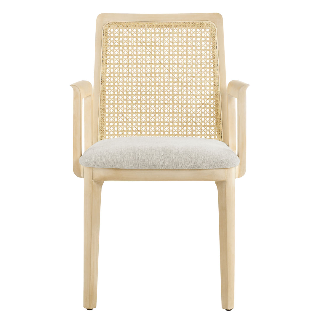 Majesty Woven and Rattan Dining Armchair