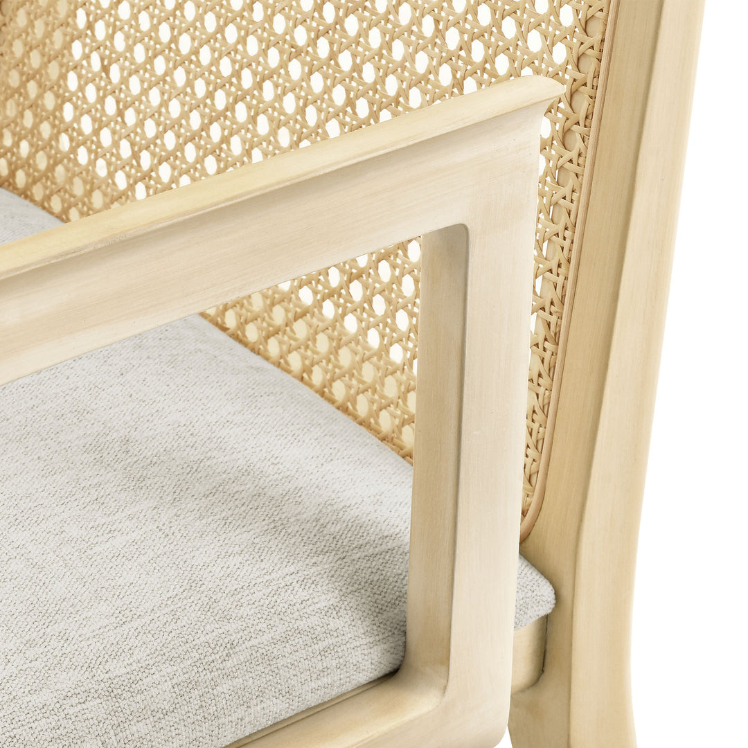 Majesty Woven and Rattan Dining Armchair