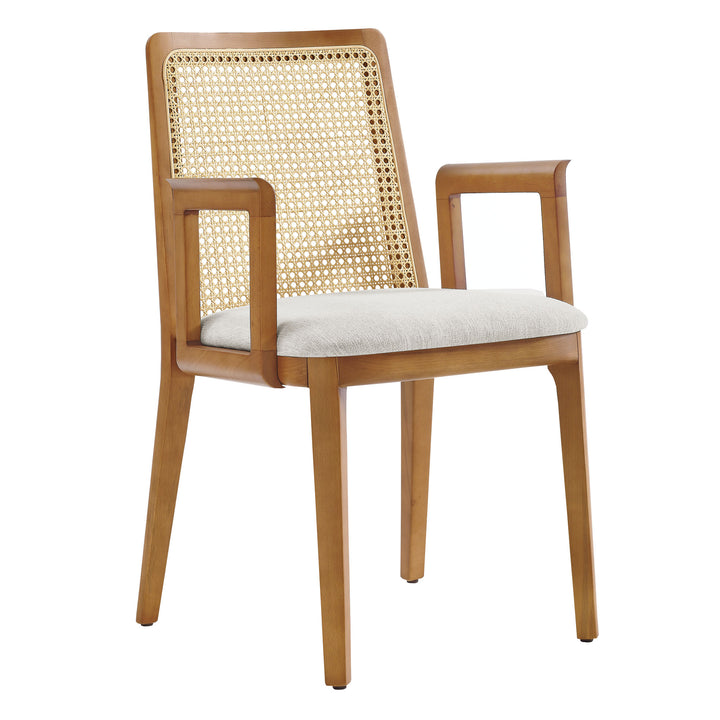 Cana Antique White Dining Armchair