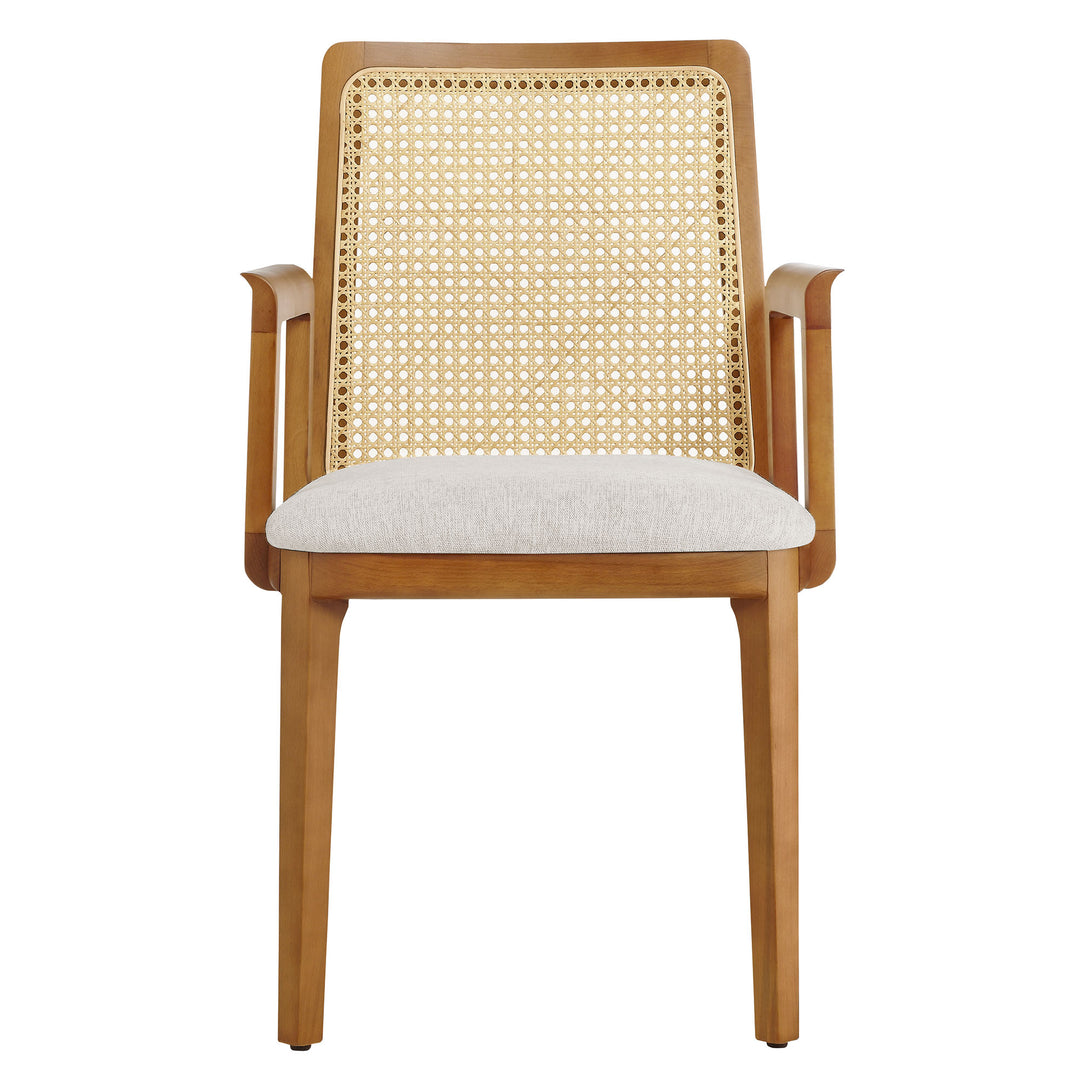 Cana Antique White Dining Armchair