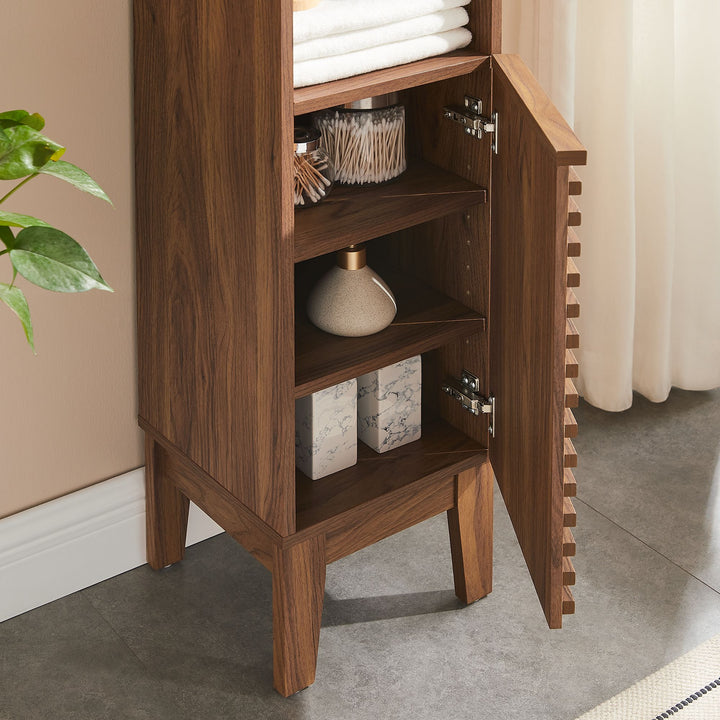 Slim Sleek Bathroom Storage Shelf