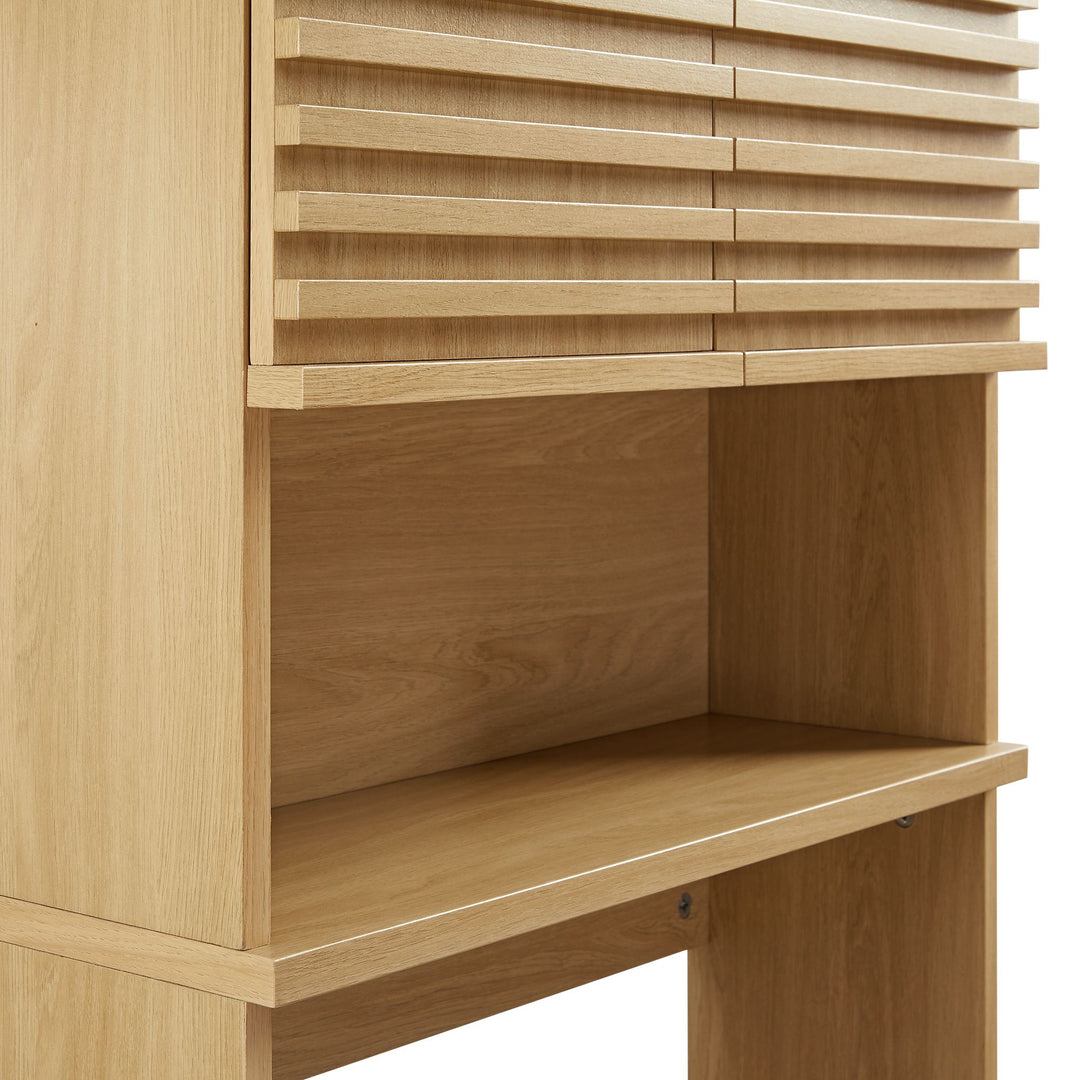 Refined Over the Toilet Bathroom Storage Shelf