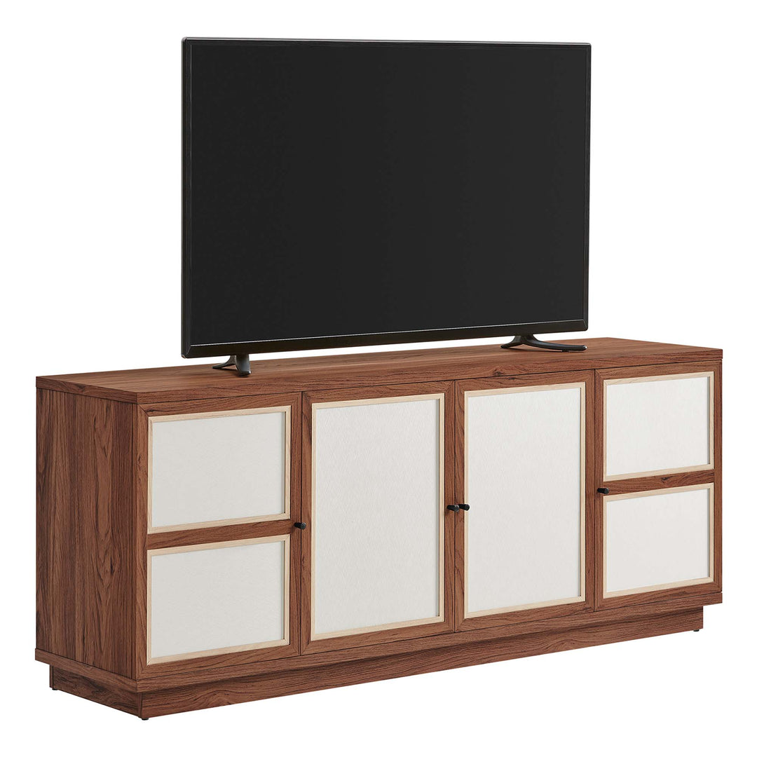 Capella 63" Wood Grain TV Console