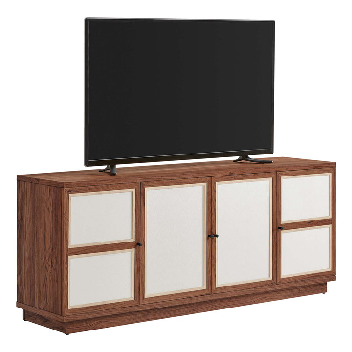 Capella 63" Wood Grain TV Console