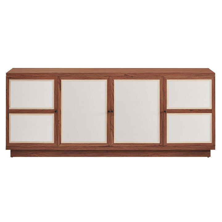 Capella 63" Wood Grain TV Console