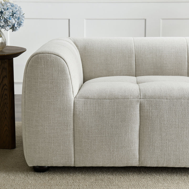 Lara Linen Loveseat