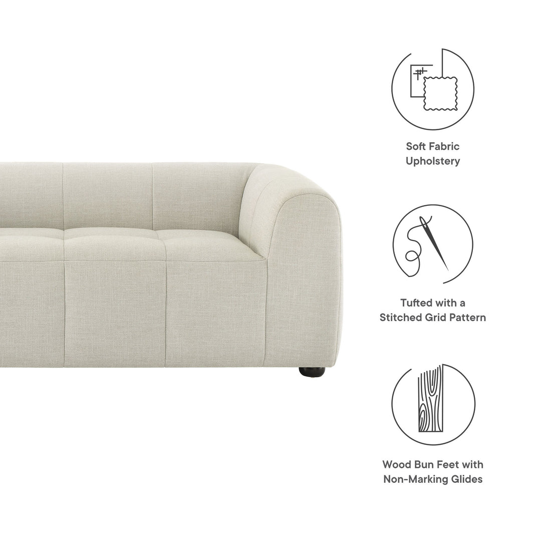 Lara Linen Loveseat