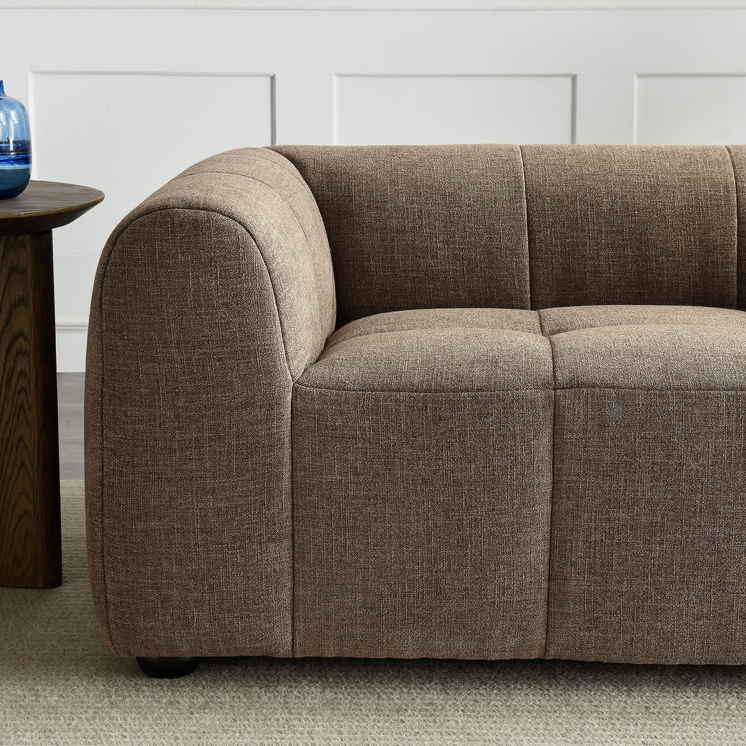 Lara Linen Loveseat