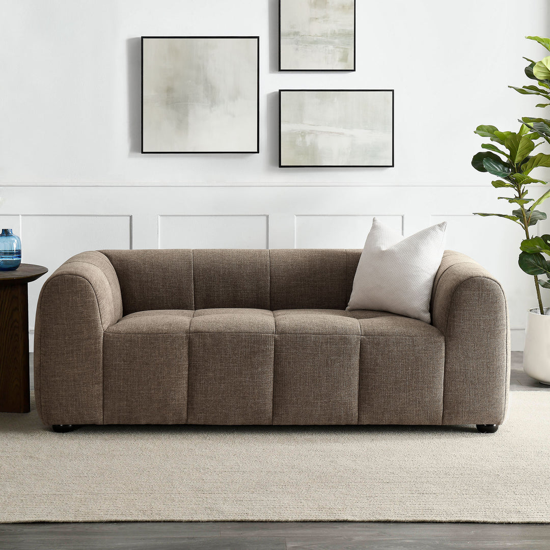 Lara Linen Loveseat