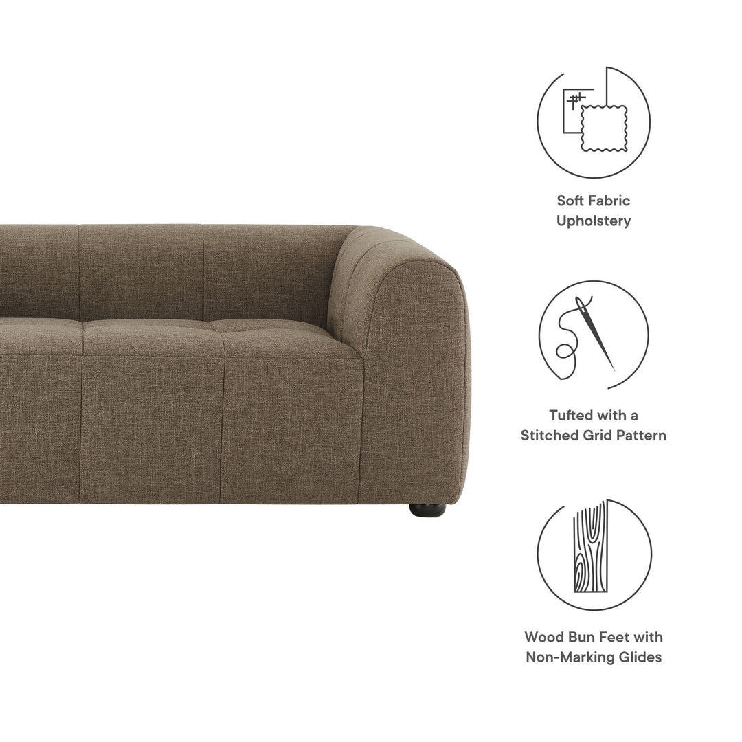 Lara Linen Loveseat