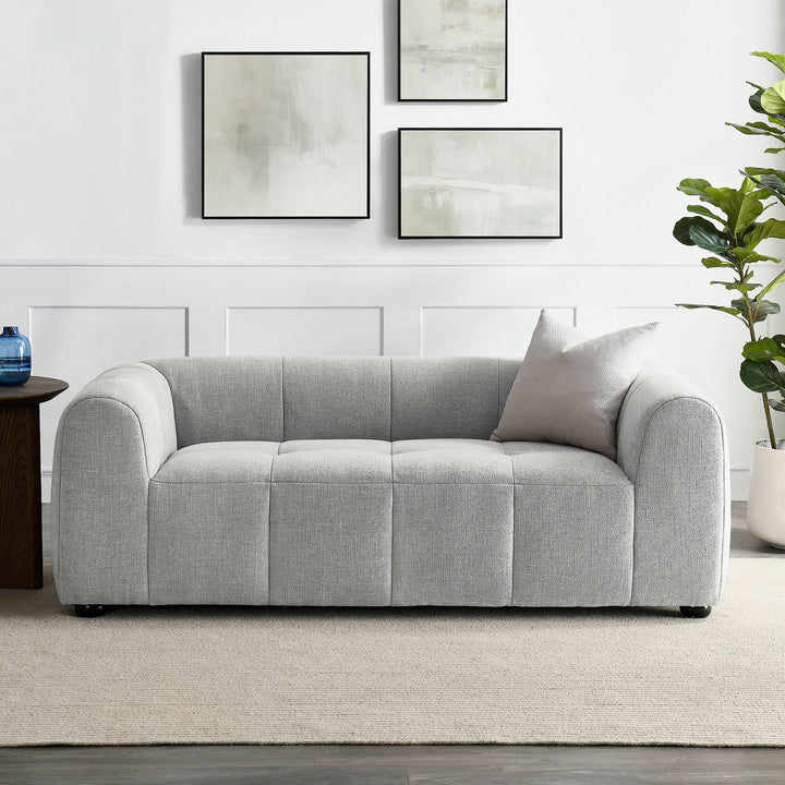 Lara Linen Loveseat