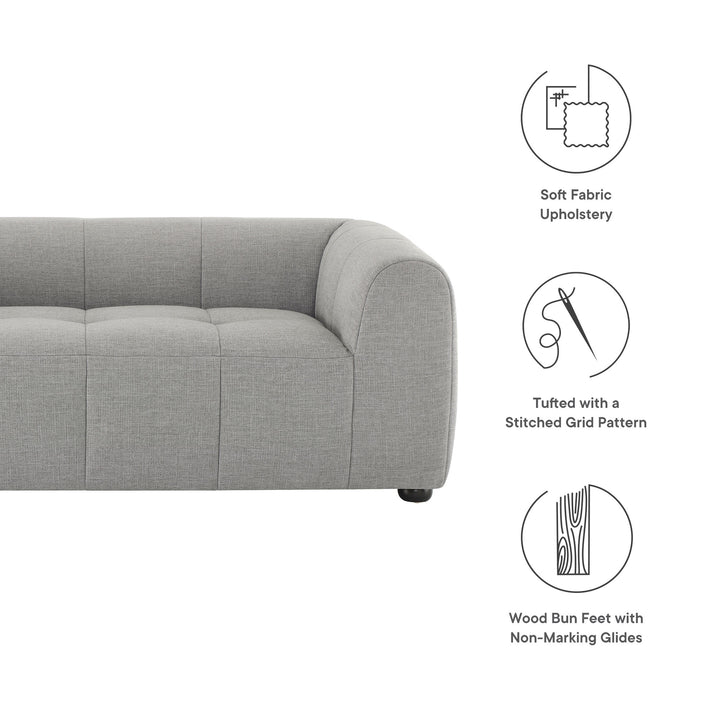 Lara Linen Loveseat