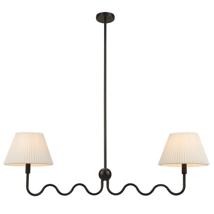 Wavy Wiggle 2-Arm Pendant Lamp