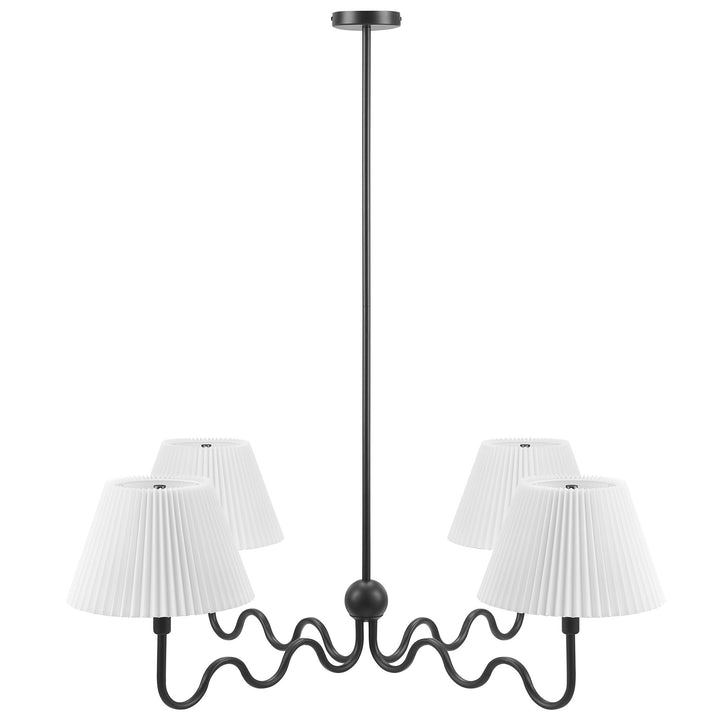 Whirl Wisp 4-Arm Pendant Light