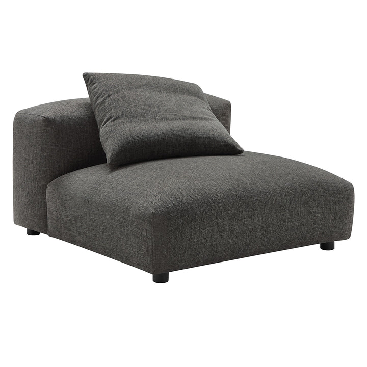 Serenity Modular Upholstered Fabric Armless Chair