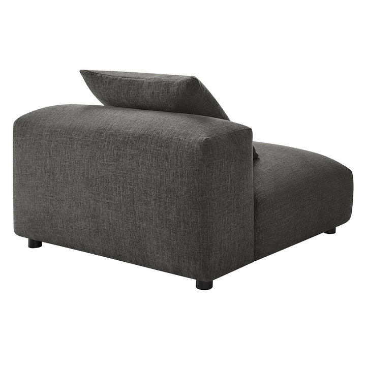 Serenity Modular Upholstered Fabric Armless Chair