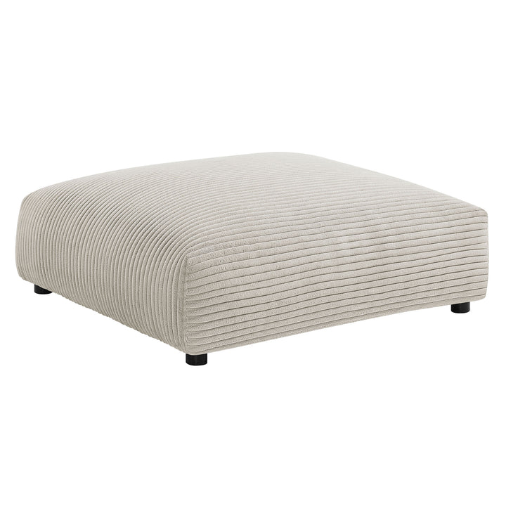 Serenity Modular Corduroy Upholstered Ottoman