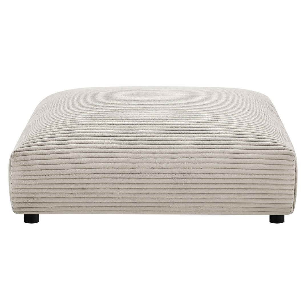 Serenity Modular Corduroy Upholstered Ottoman