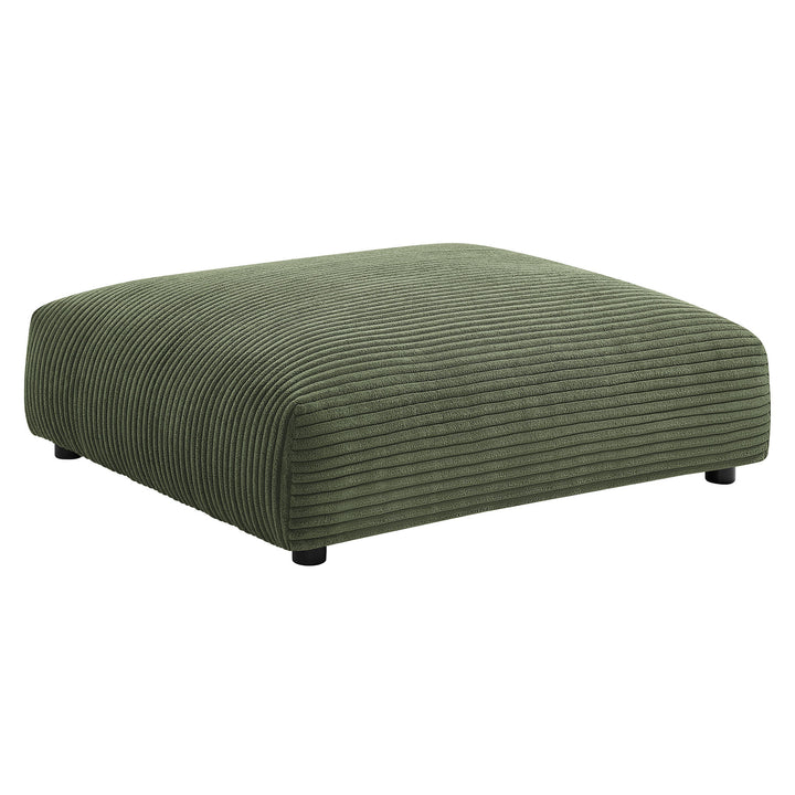 Serenity Modular Corduroy Upholstered Ottoman