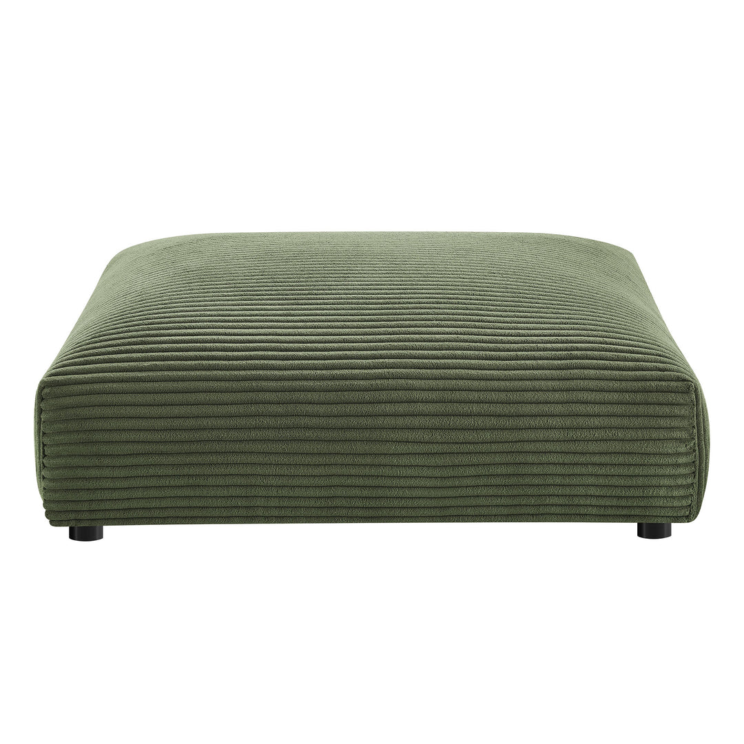 Serenity Modular Corduroy Upholstered Ottoman