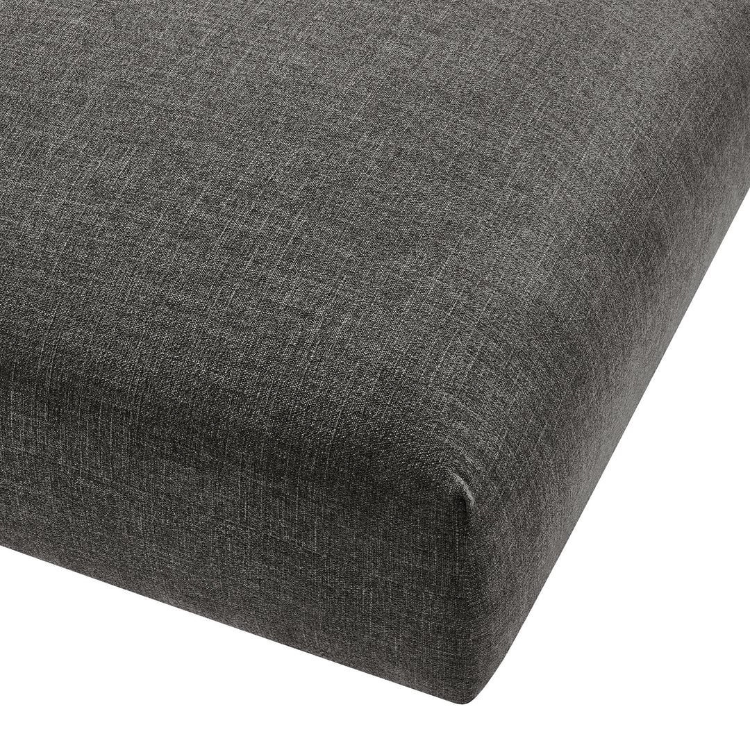 Serene Modular Upholstered Fabric Ottoman