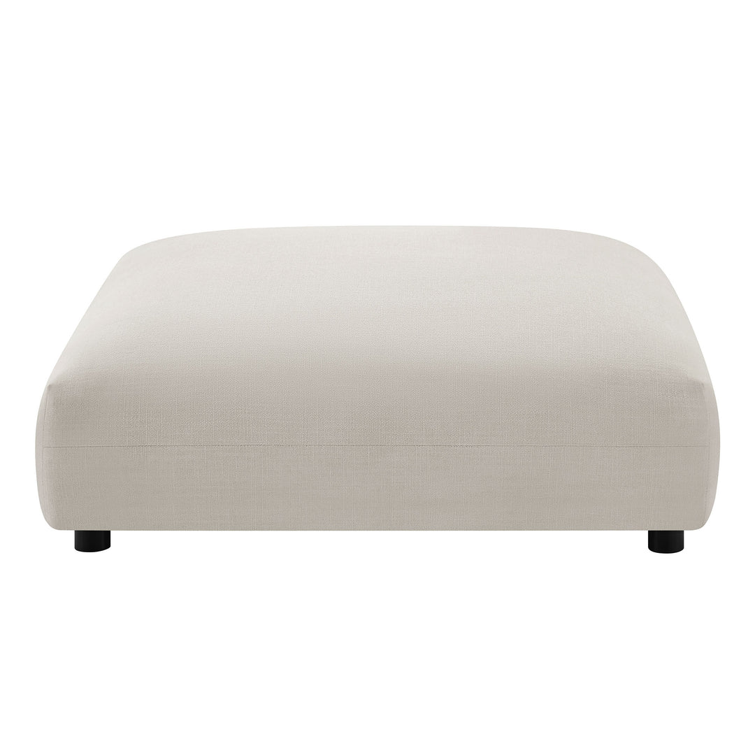 Serene Modular Upholstered Fabric Ottoman