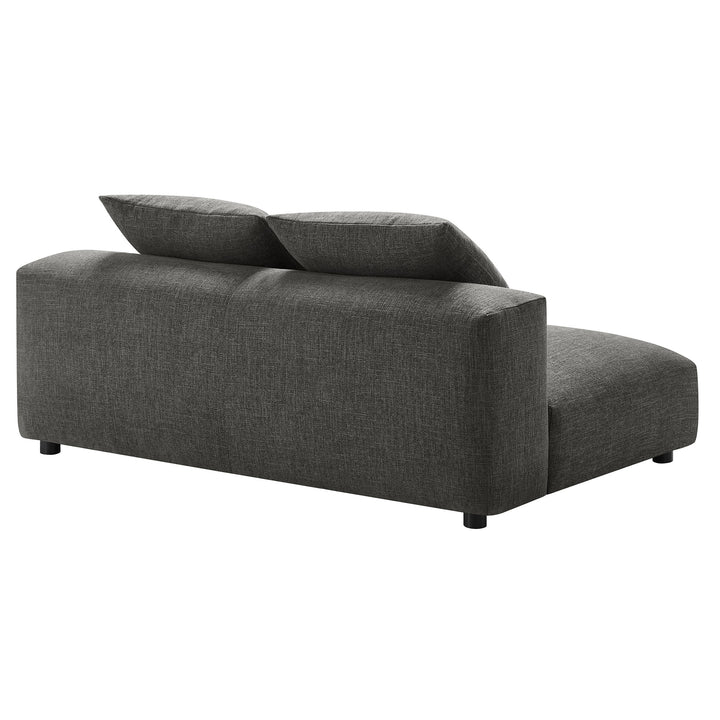 Serenity Modular Upholstered Fabric Armless Loveseat