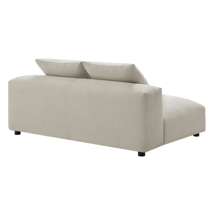 Serenity Modular Upholstered Fabric Armless Loveseat