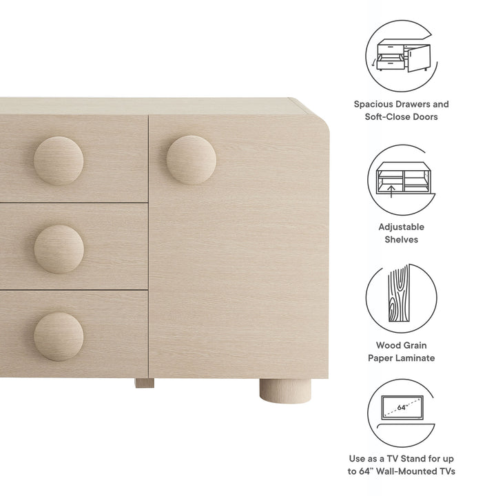 Sonnet 57" Server Sideboard