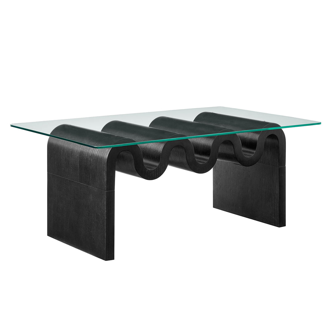 Odessa Glass Top Coffee Table